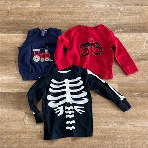 Lot of Toddler Holiday Tops